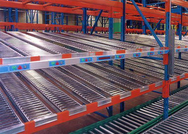 Adjustable Gravity Flow Racks , High Efficient Warehouse Roller Racking Systems