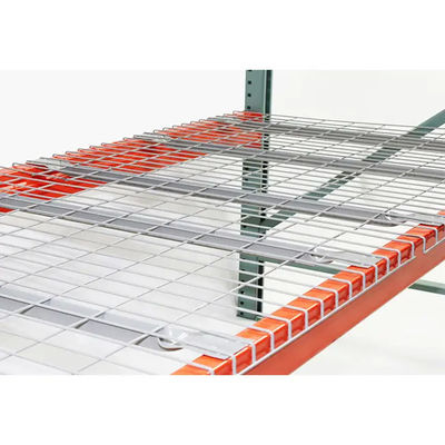 OEM Ağır Görevli Palet Racking raf sistemi Galv Toz Kaplama Tel örgü katmanı ile