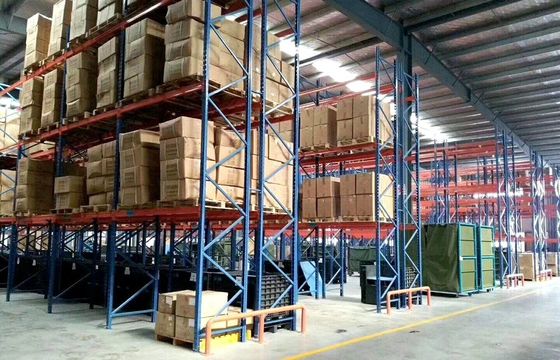 Depo için Özel Ağır Görevli Depolama Palet Rack Sistemi