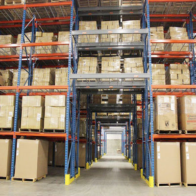 Kalıcılığı 500-5000kg Kapasite Galv ile Ağır Görevli Seçmeli Palet Racking Sistemi