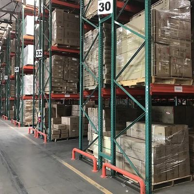 Özel Ağır Görevli Depo Depo Rackları Soğuk Oda Amerikan Gözyaşı Standart Palet Rack