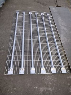 Depolama Depolama Galvanizli Demir Tel Ağı Racking 100kg-2500kg Yükleme Kapasitesi