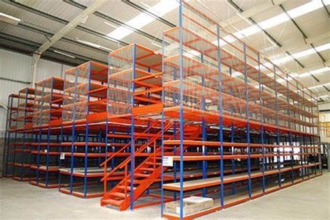 Bileşik Yapısal Yüksek Seviye Mezzanine Rack Depo Çelik Platformu