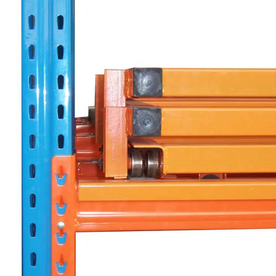 Depolama Depolama Metal Geri Taşıma Racking Sistemi Ağır Görevli Yüklenebilir Palet Taşları