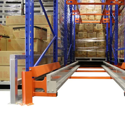 Depolama için Yüksek yoğunluklu Otomatik Radyo Mekiği Racking Sistemi